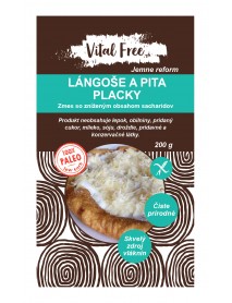 VITAL FREE PALEO LÁNGOŠE A PITA PLACKY 200g